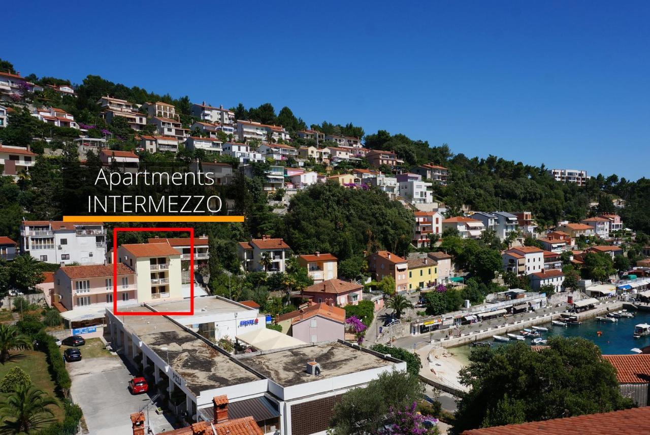 Apartment Layla - Intermezzo With Sea View In Center Of ラバック エクステリア 写真
